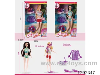 11.5 inch Barbie set 2 mixed