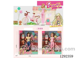 11-inch 11-Joint Solid-Body Barbie set 2 mixed