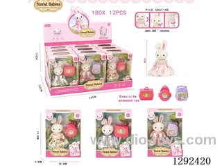 Rabbit Scene Set 12PCS