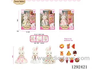 Rabbit Scene Set 3 mixed