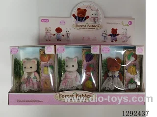 Forest Babies Scene Series 12PCS 3 mixed