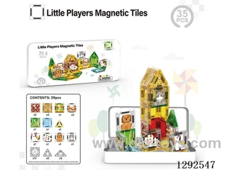3.75CM Magnetic Tiles, 35PCS