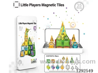 3.75CM Magnetic Tiles, 35PCS