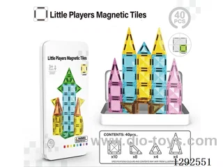 3.75CM Magnetic Tiles, 40PCS