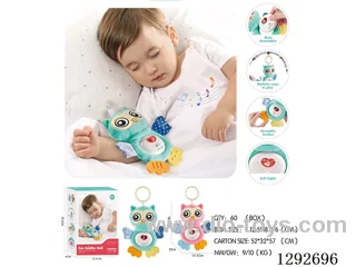 Owl Sound & Light Comfort Toy (2 colors)