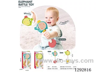 Elephant Rattle (2 colors)