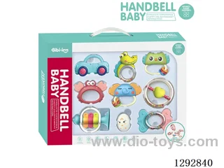 Hand-Shake Rattles (9PCS)