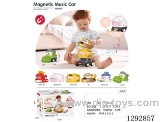 Magnetic Inertia Music Cars