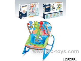 Electric Vibrating Musical Rocking Chair / Blue
