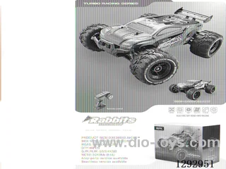 1:16 RC 4WD High-Speed Drift Car (Internal Plastic Parts) – PVC Body