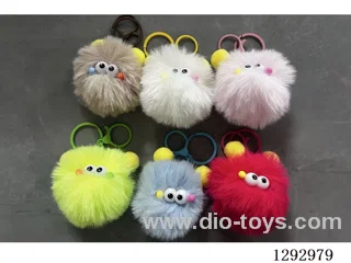 Plush Long-Legged Rabbit Keychain, 6 Colors