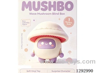 Denpa Mushroom Plush Toy, 8 cm