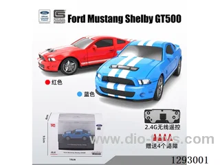 1:60 4ch authorized Ford mustang (2.4g) with light included battery 2 colors.