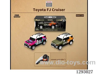 1:24 4ch authorized remote control of Toyota Cool Road Ze (2.4g) with light not included battery 2 colors.