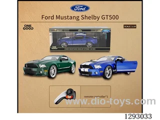 1:14 4ch authorized remote control of Ford GT500 (2.4g) with light not included battery 2 colors.