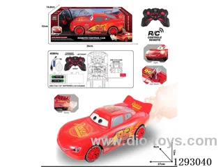 40MHZ 5ch rc car with light /spray included battery