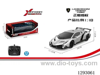 1:18 2.4G Lamborghini Venom (Officially Licensed) with light not included battery