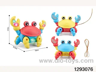 Electrically-powered tethered crab