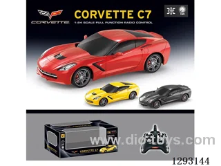 1:24 RC Car Corvette C7 not included battery