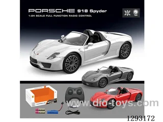 1:24 RC Car Porsche 918 included battery