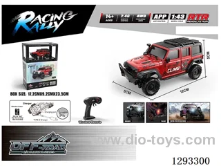 1:43 Full-Scale Simulated Rock Crawler (included battery)