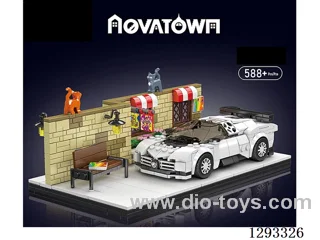CENTODIECI Supercar (English-Only Edition)588+PCS building blocks