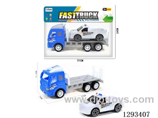 Inertia Police Car Tractor + Inertia Police Car