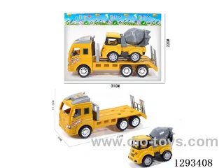 Inertia Tractor + Free Wheel Concrete Mixer Truck
