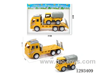 Inertia Tractor + Free Wheel Water Tank Truck