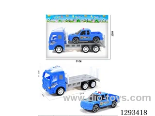 Inertial Police Car Tractor + Inertial Police Car