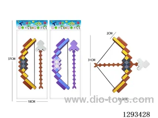 Minecraft Bow and Arrow, 2 colors
