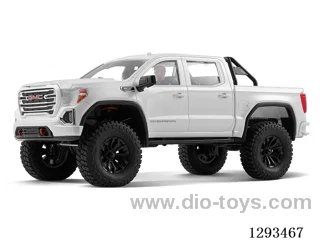 1:18 GMC SIERRA 2019 White Brushless