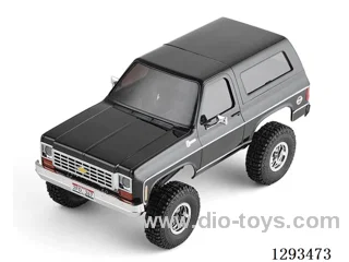 1:24 Chevrolet K5 Blazer RTR Black GF S
