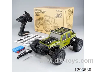1:16 Electric 4WD Off-Road Car (Jeep) with Lights, Included Battery