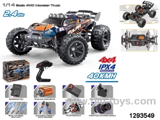 1:14 high speed rc car (40km/h,orange)