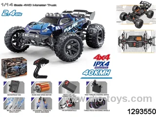 1:14 high speed rc car (40km/h,blue)