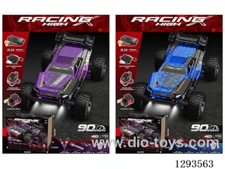 1:10 Brushless Full-Scale High-Speed Car – Premium Edition: Metallic Red/Metallic Purple/Metallic Blue