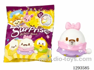 Little Pink Duck - Bubble-Squeezing Toy