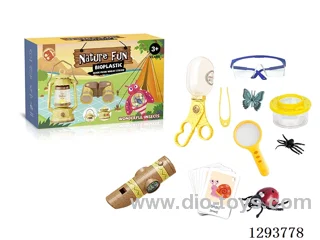 Straw-Based Insect Observation Set (10PCS)