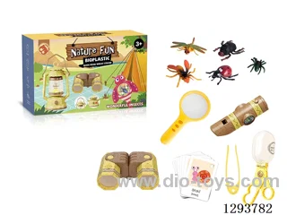 Straw-Based Insect Observation Set (18PCS)