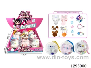 Crystal Clear Ball Girl Gift Set - Random Assortment, 9PCS