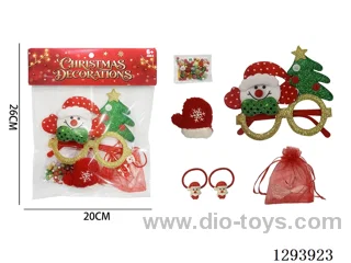 Christmas Accessories Set Hair Ties - Assorted Styles