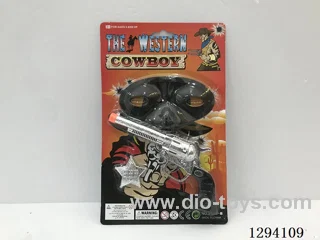 Electroplated Cowboy Gun