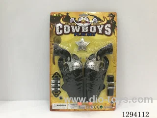 Electroplated Cowboy Gun