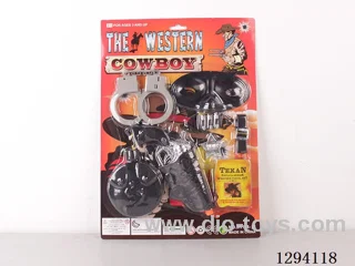 Electroplated Cowboy Gun
