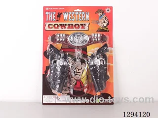 Electroplated Cowboy Gun