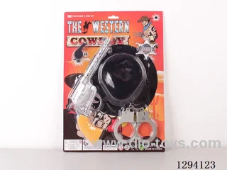 Electroplated Cowboy Gun