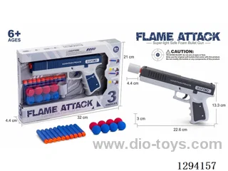soft bullet gun 2 colors