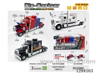 1:24 pull back alloy car W L/M 3 colors