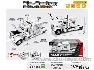 1:24 pull back alloy car W L/M